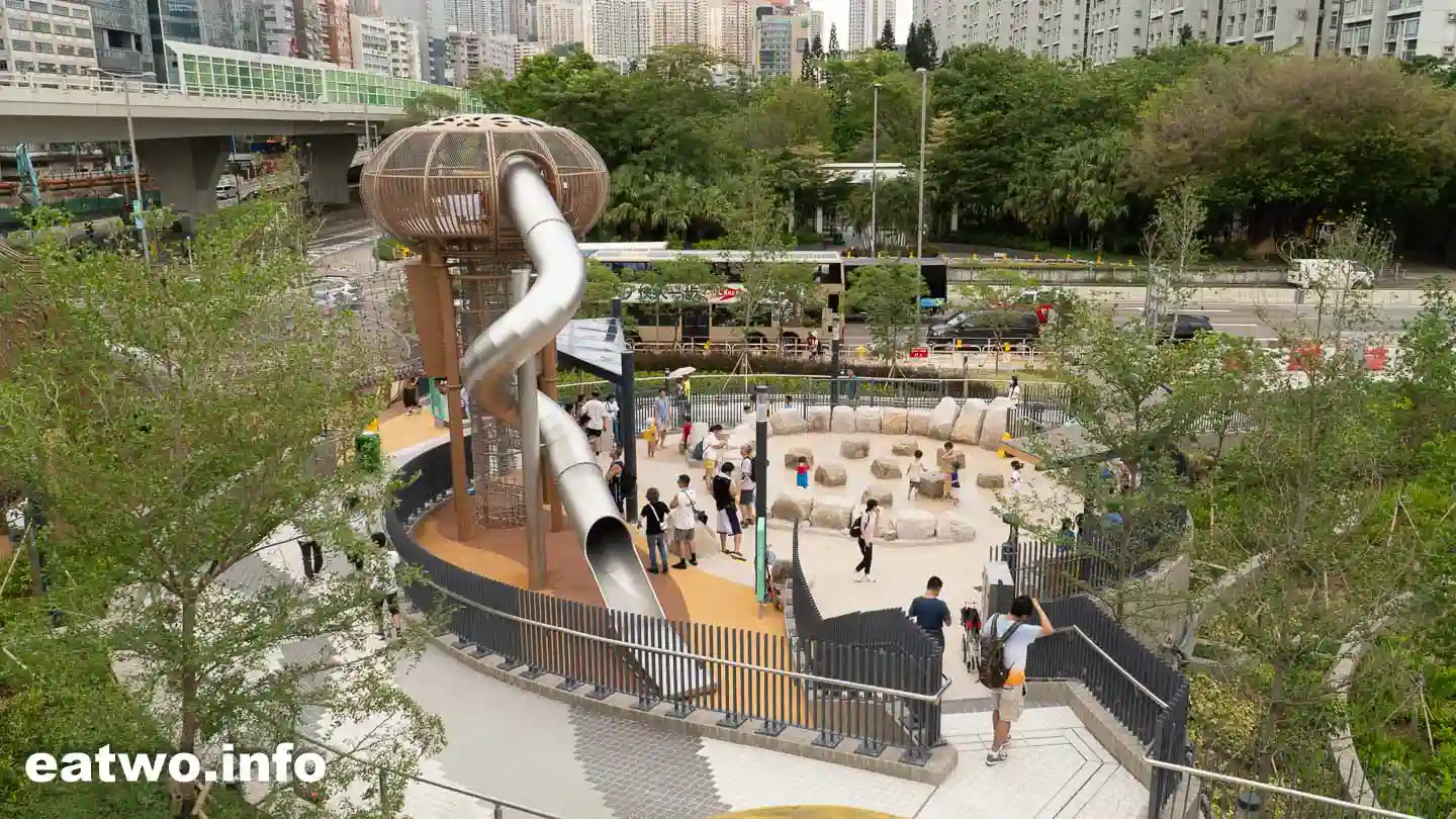 茶果嶺全新海濱公園建8米高鐵滑梯 7大遊樂設施+180度海景／3個彩虹打卡位｜香港玩樂好去處